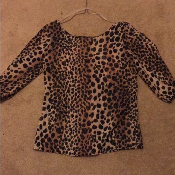 Auditions Boutique Cheetah Top - Picture 1 of 2